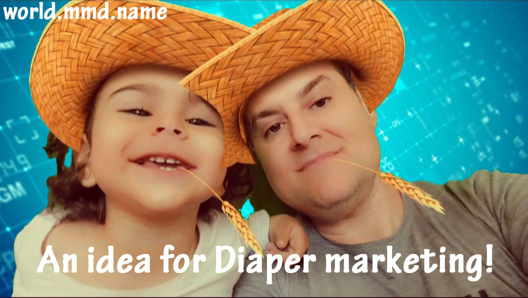 The best advertising idea for baby diaper and adult diaper producers marketing